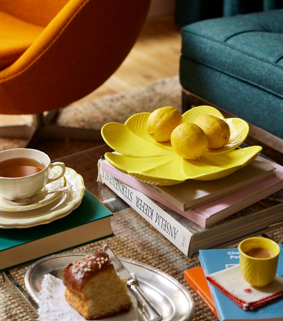 Ceramic Jour de Chance Centrepiece (30cm) YELLOW Image 2