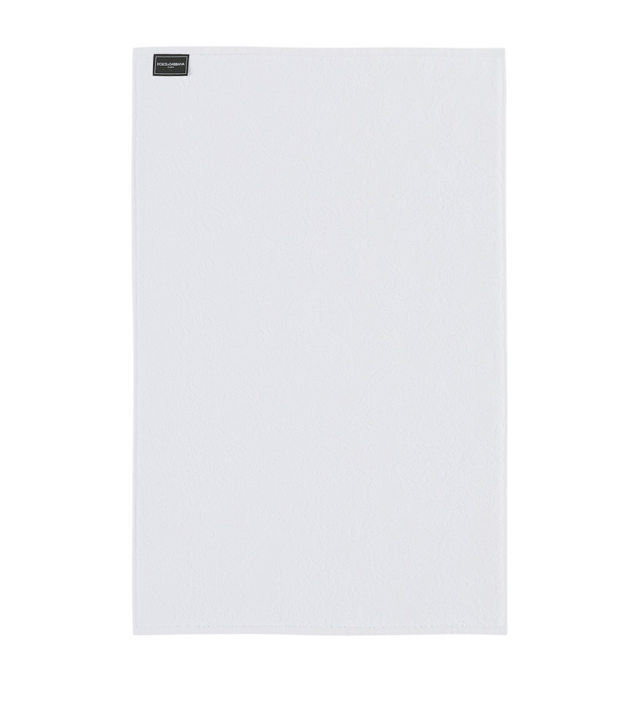Logo Bath Mat (87cm x 54cm) U0011 BIANCO Image 2