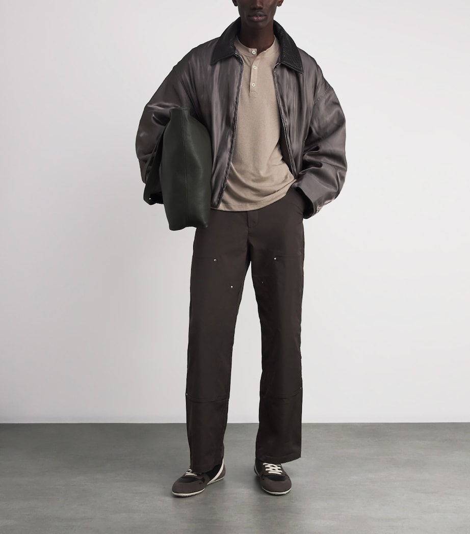 Platinum Bomber Jacket GREY 200 Image 2