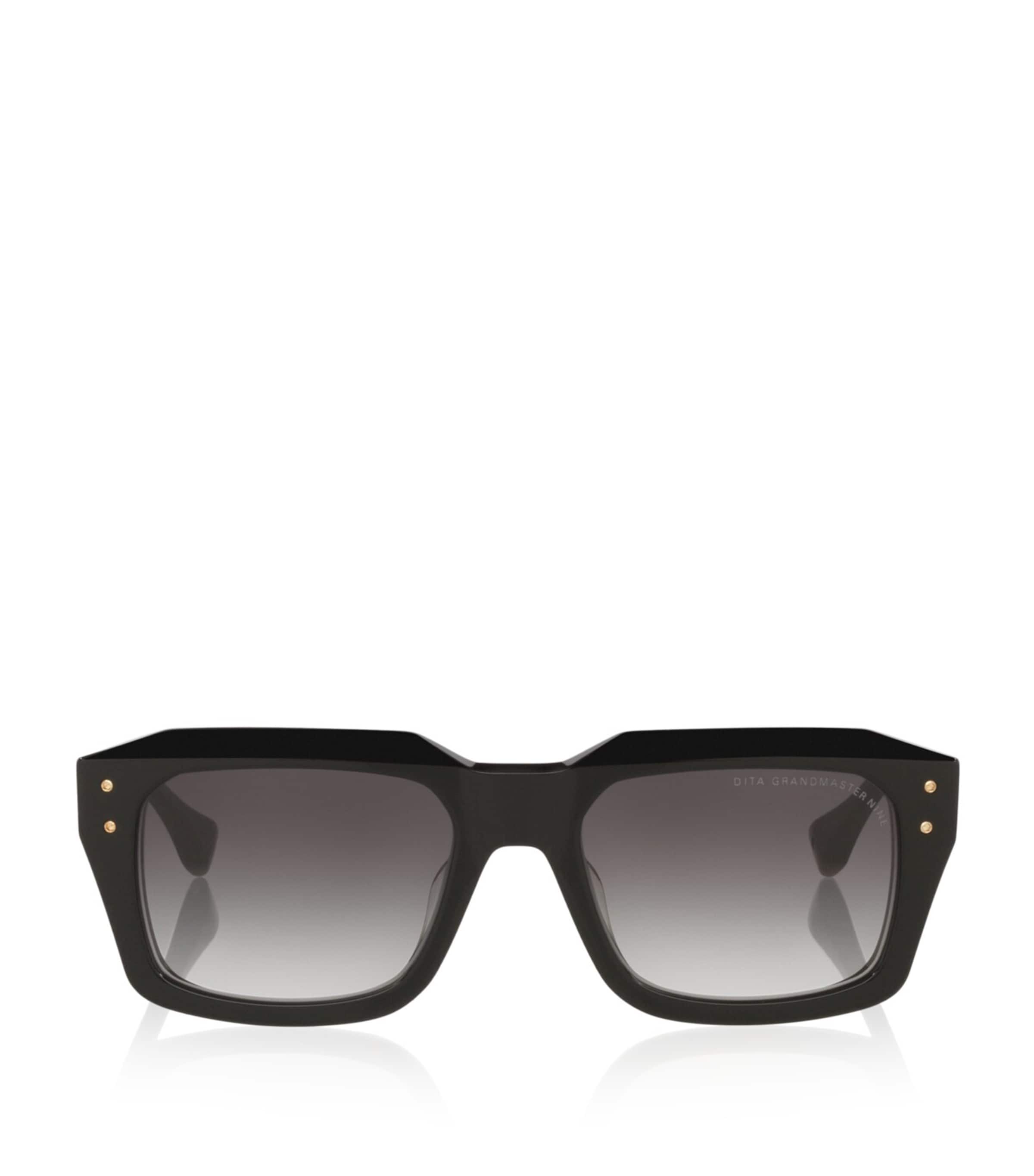 DITA Grandmaster-Nine Square Sunglasses Black Image 1