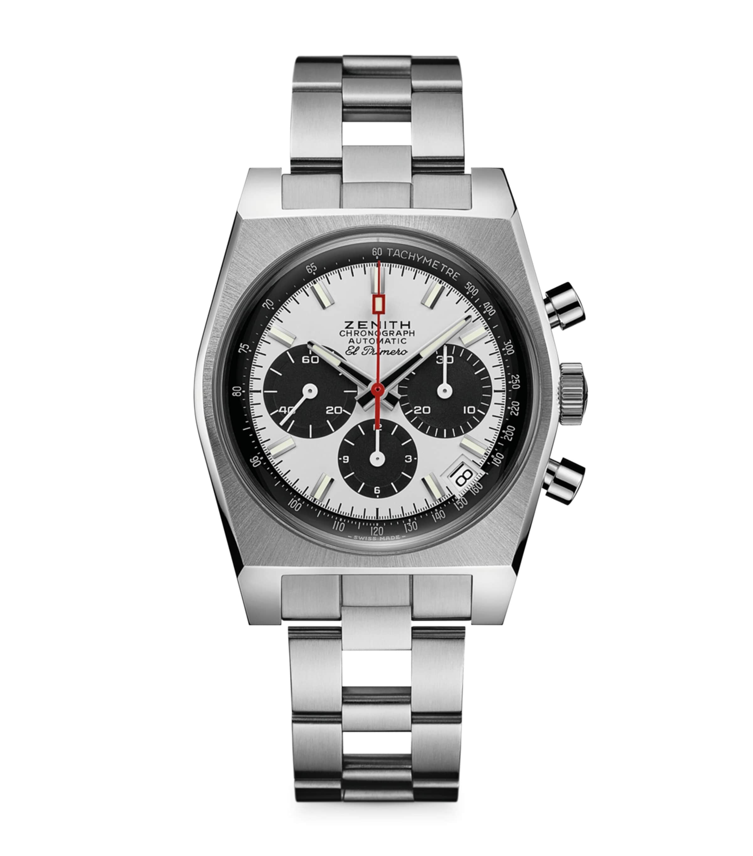Stainless Steel Chronomaster Watch 37mm WHITE Image 1