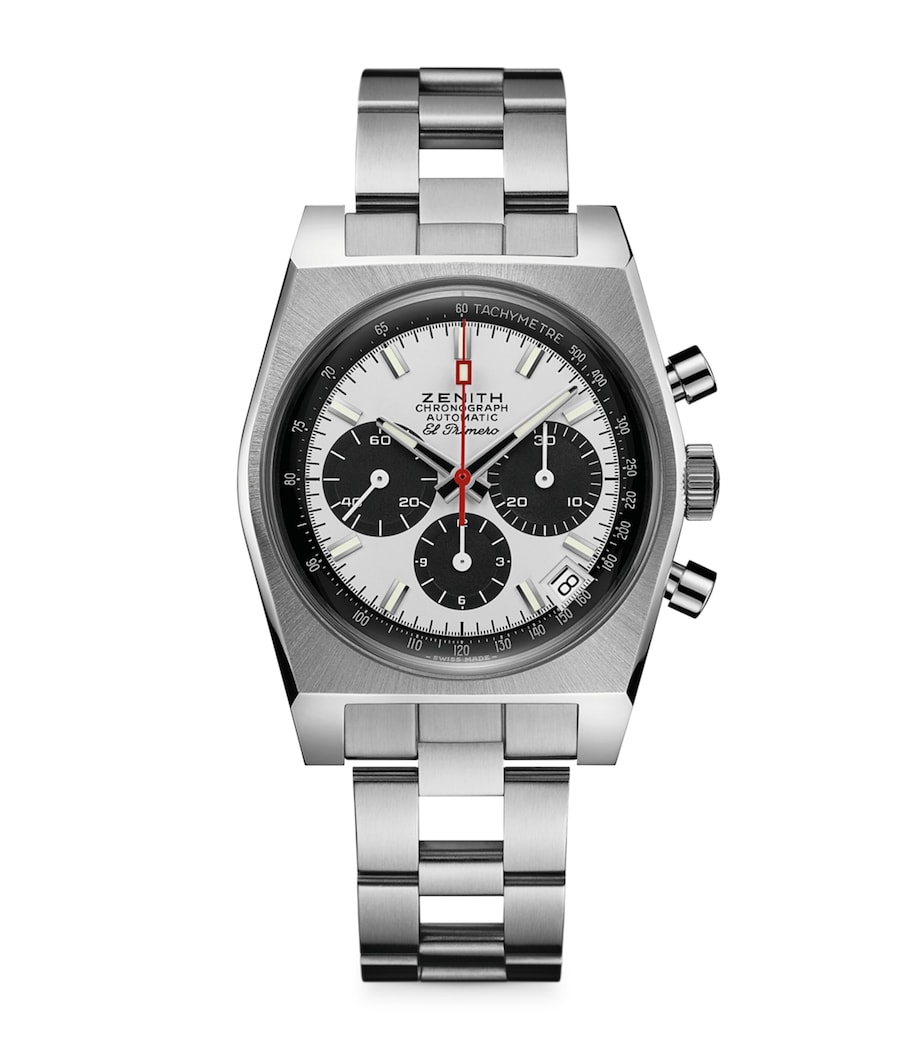 Stainless Steel Chronomaster Watch 37mm WHITE Image 1