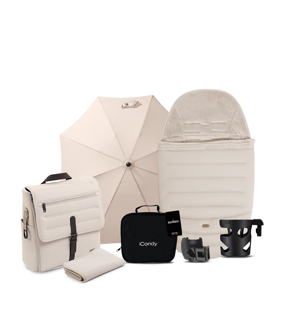 iCandy Peach 8 Pushchair and Carrycot Set Biscotti Image 9