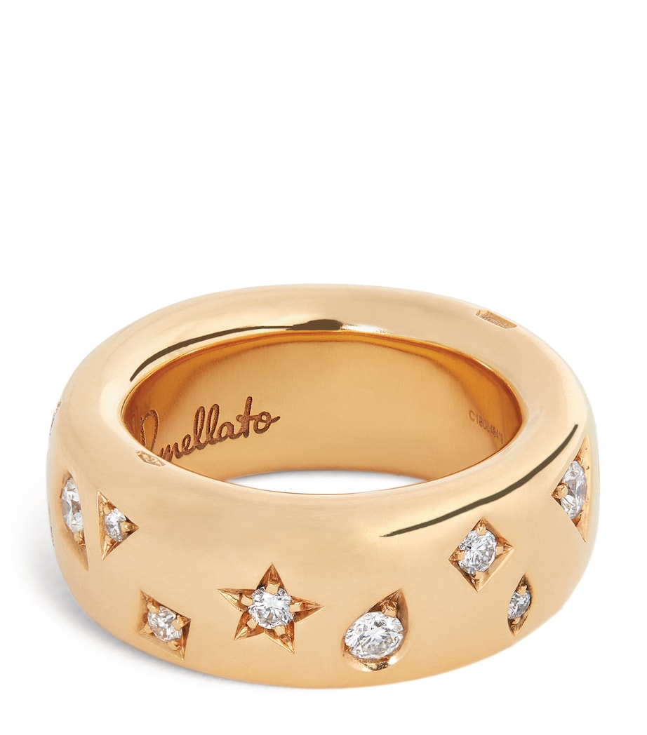 Rose Gold and Diamond Iconica Ring (Szie 47-60) DB000 Image 1