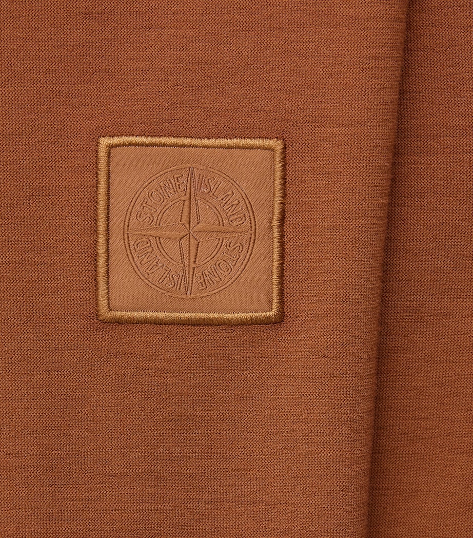 Stone Island Mens GHOST PIECE Logo T-Shirt Image 6