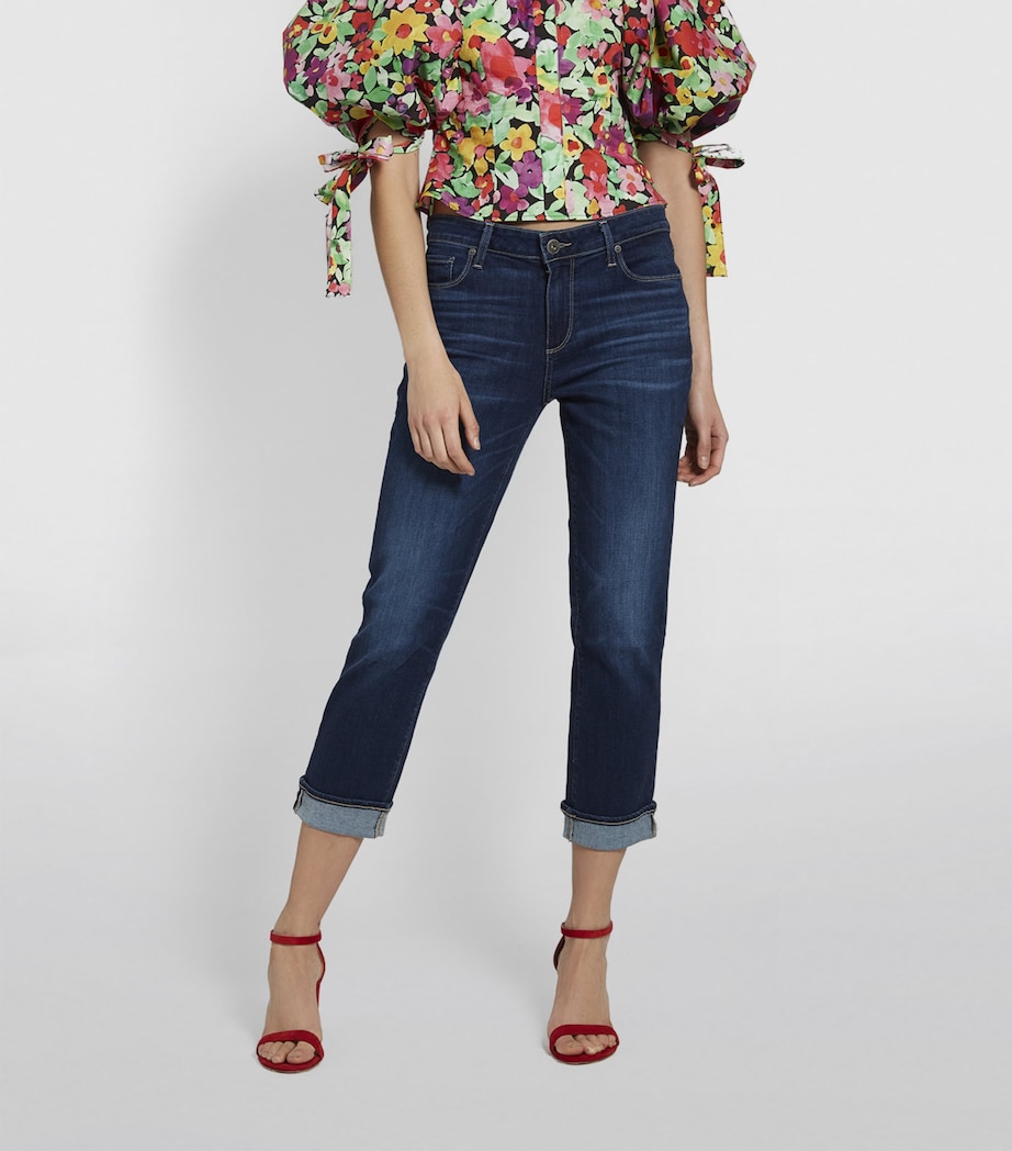 Brigitte Cropped Straight Jeans ENCHANT Image 3