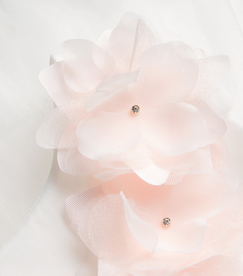 Floral-Appliqué Dress (2-14 Years) PEACH Image 3