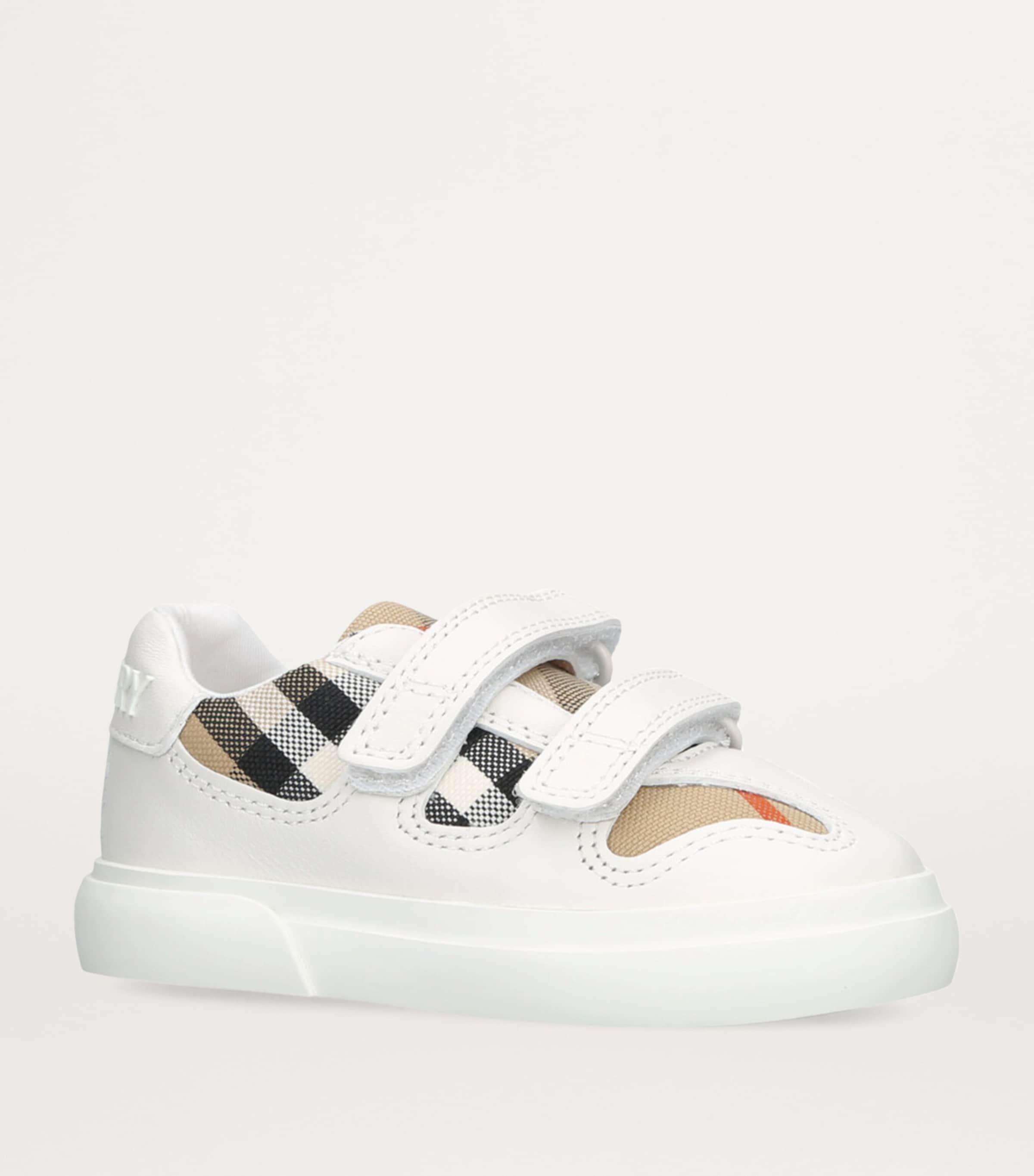 Leather Noah Sneakers WHITE/COMB Image 3