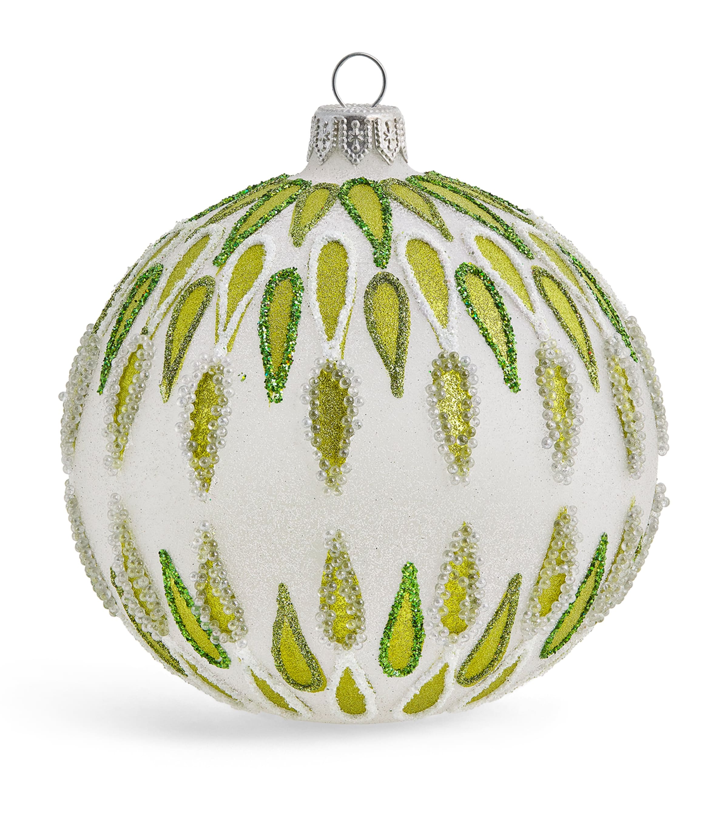 Harrods Glass Embellished Bauble In Multi