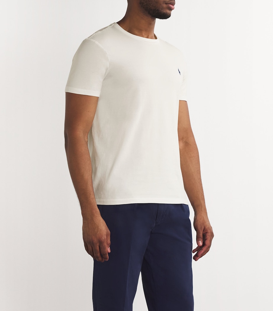 Cotton Logo T-Shirt WHITE Image 6