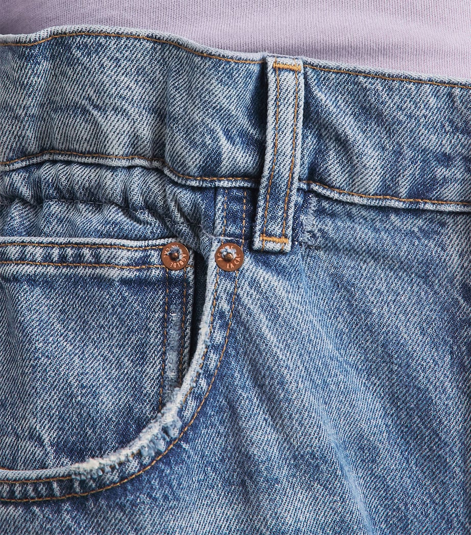 AGOLDE Womens Lyonne Wide-Leg Jeans Outbreak Image 3
