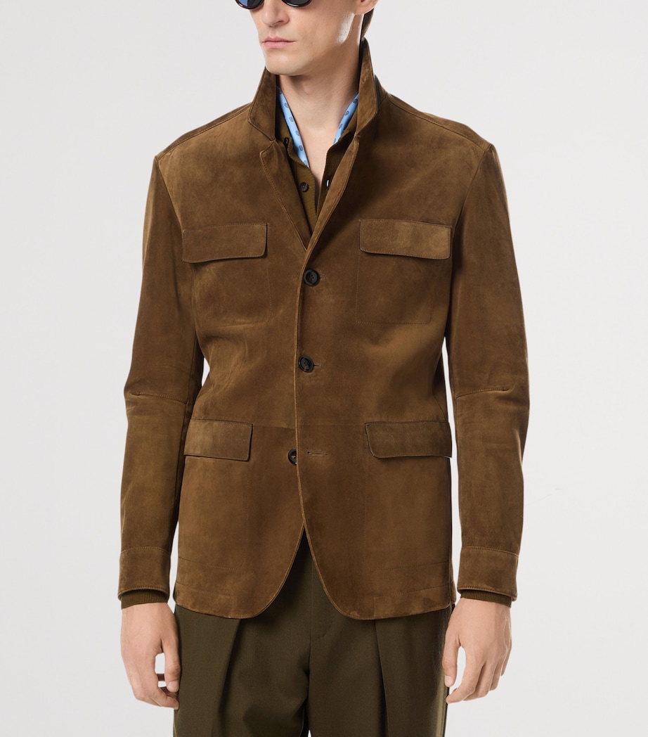 Suede Military Jacket GBT Image 3