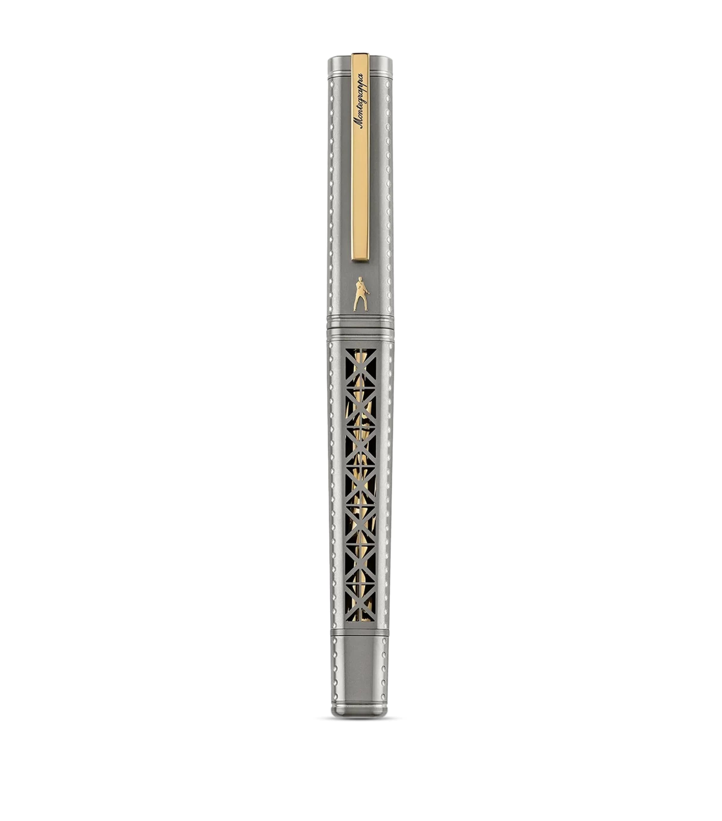 Montegrappa 007 A View to A Kill Rollerball Pen Steel/gold Image 2