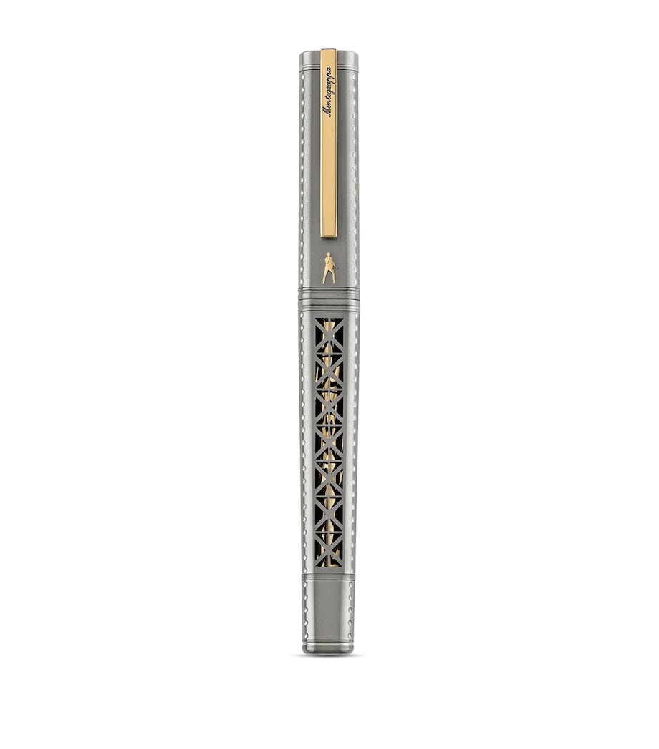 Montegrappa 007 A View to A Kill Rollerball Pen Steel/gold Image 2