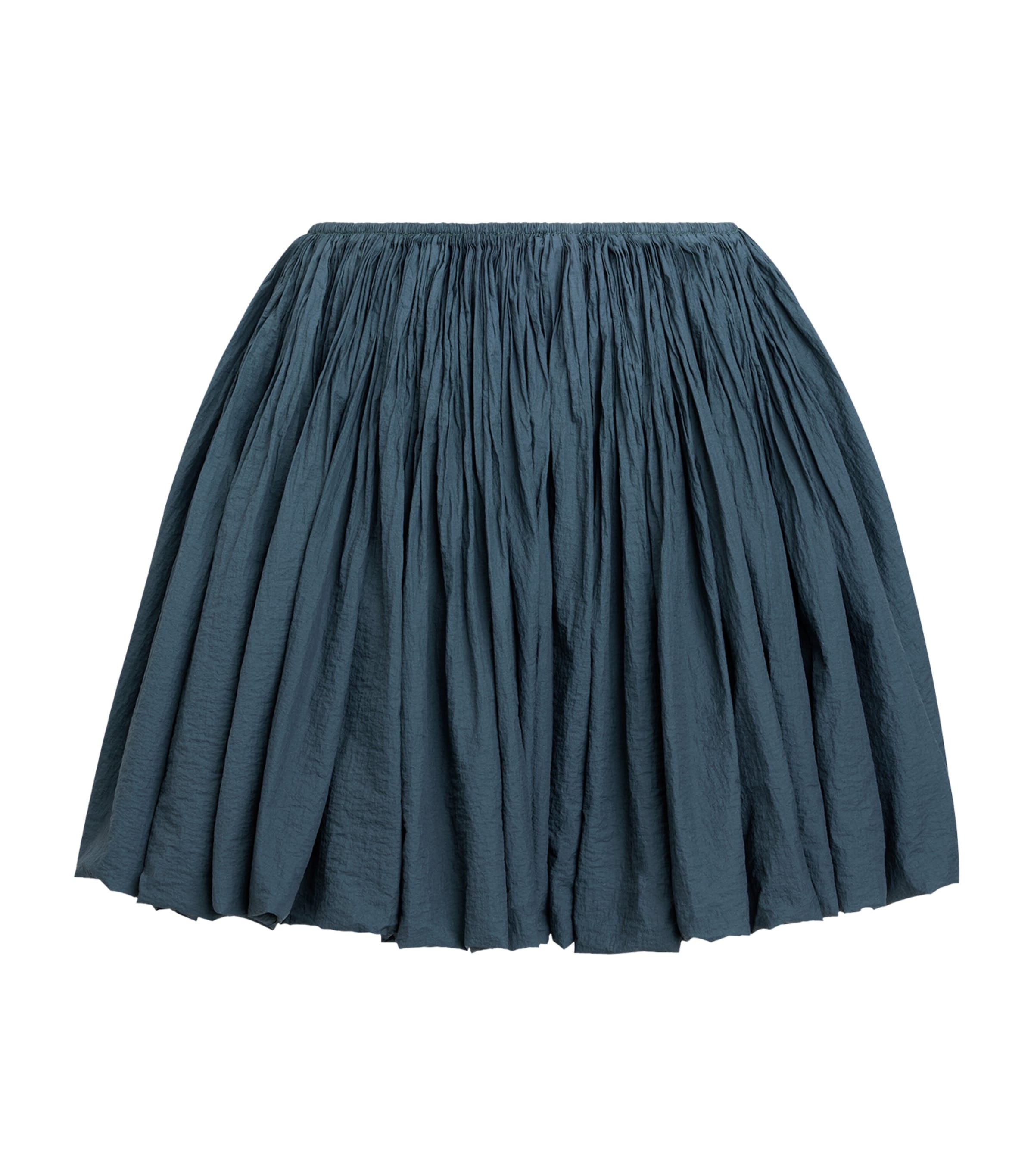 Alaïa Bubble Mini Skirt In Green