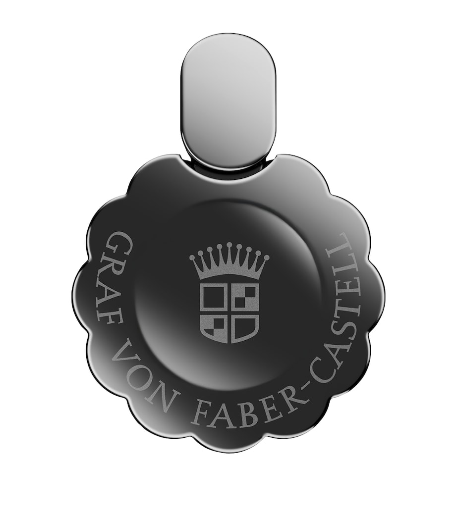 Ebony Wood Bloom Rollerball Pen BLACK Image 8