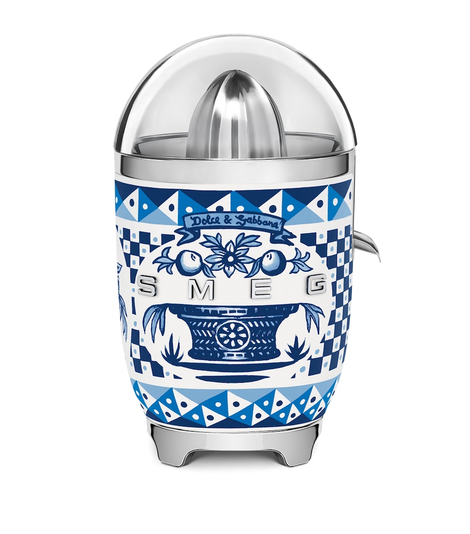 x Dolce & Gabbana Blu Mediterraneo Citrus Juicer WHITE & BLUE Image 5