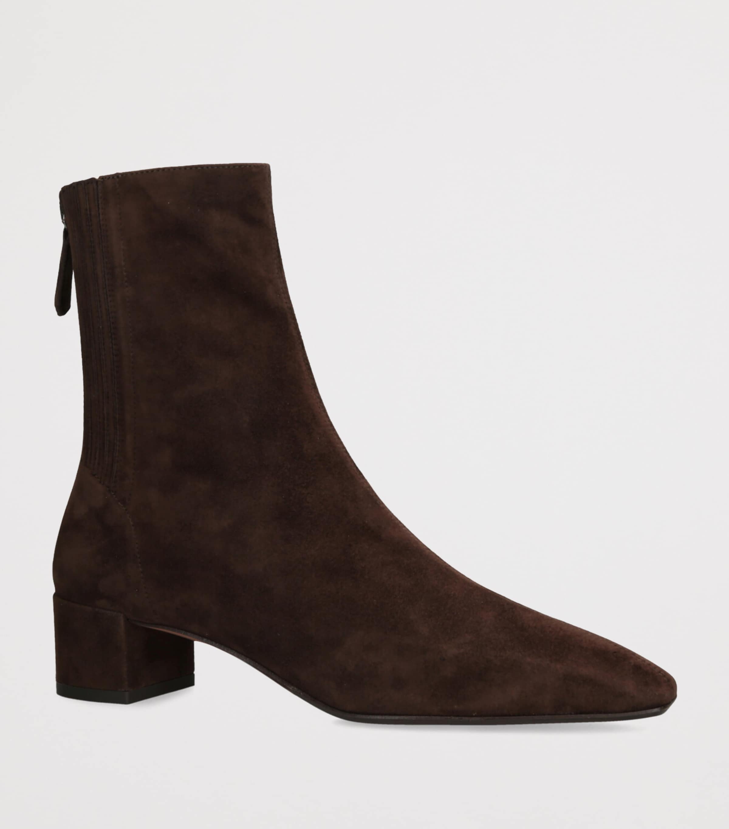 Suede Saint Honor Ankle Boots 35 BROWN Image 3