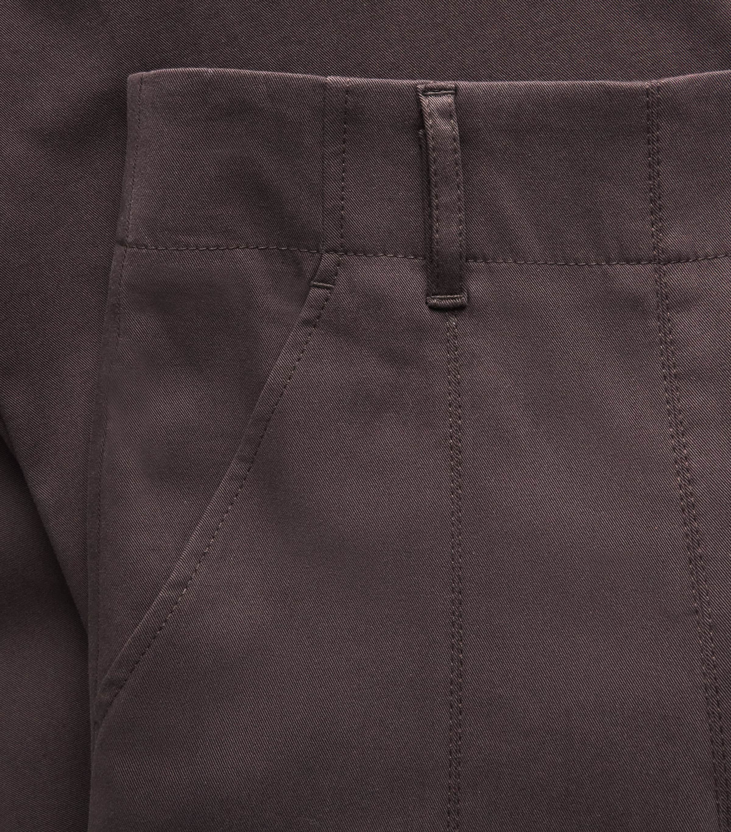 ME+EM Womens Very Wide-Leg Trousers Cocoa Brown Image 6