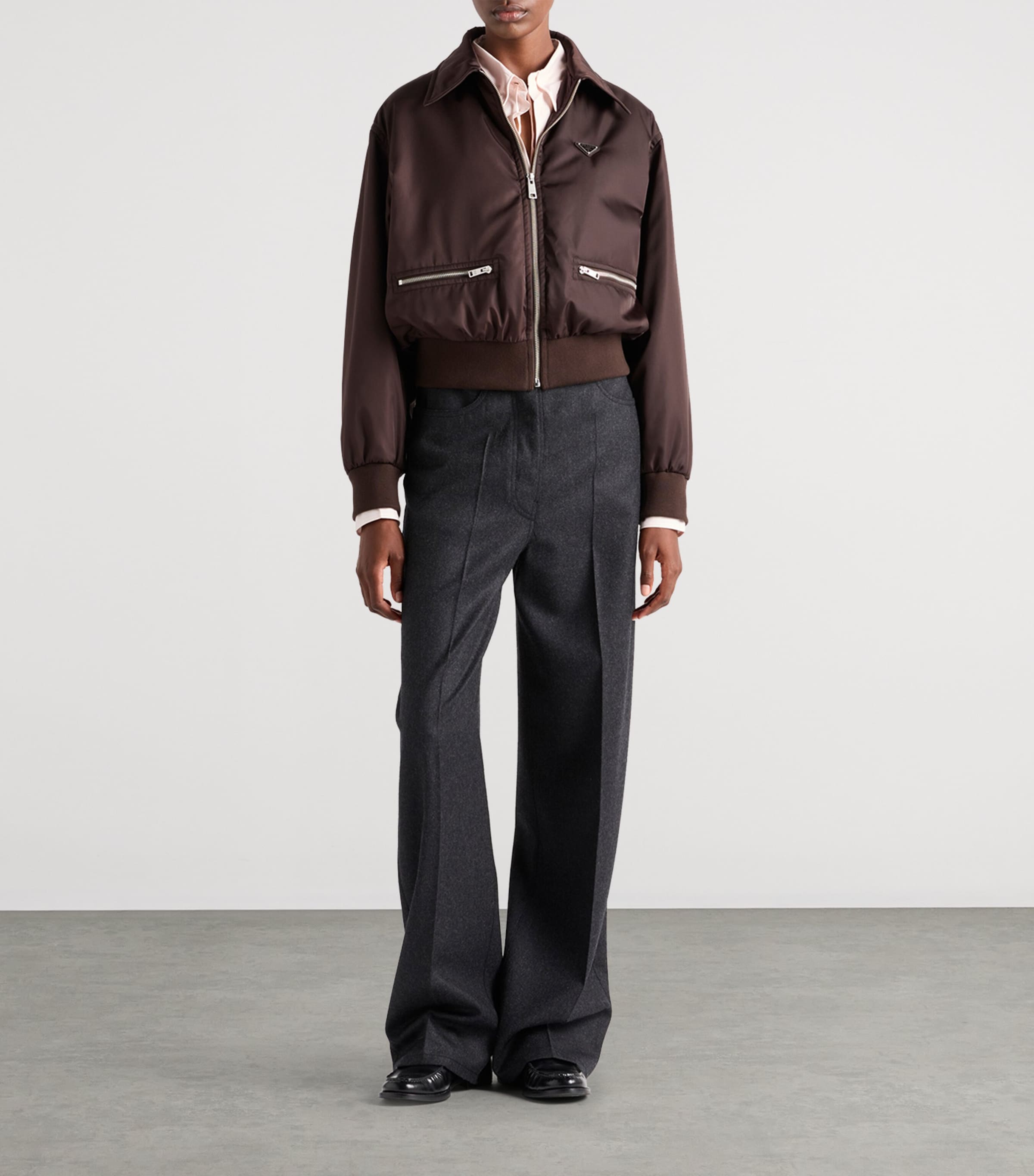 Re-Nylon Blouson Bomber Jacket F0003 Image 2