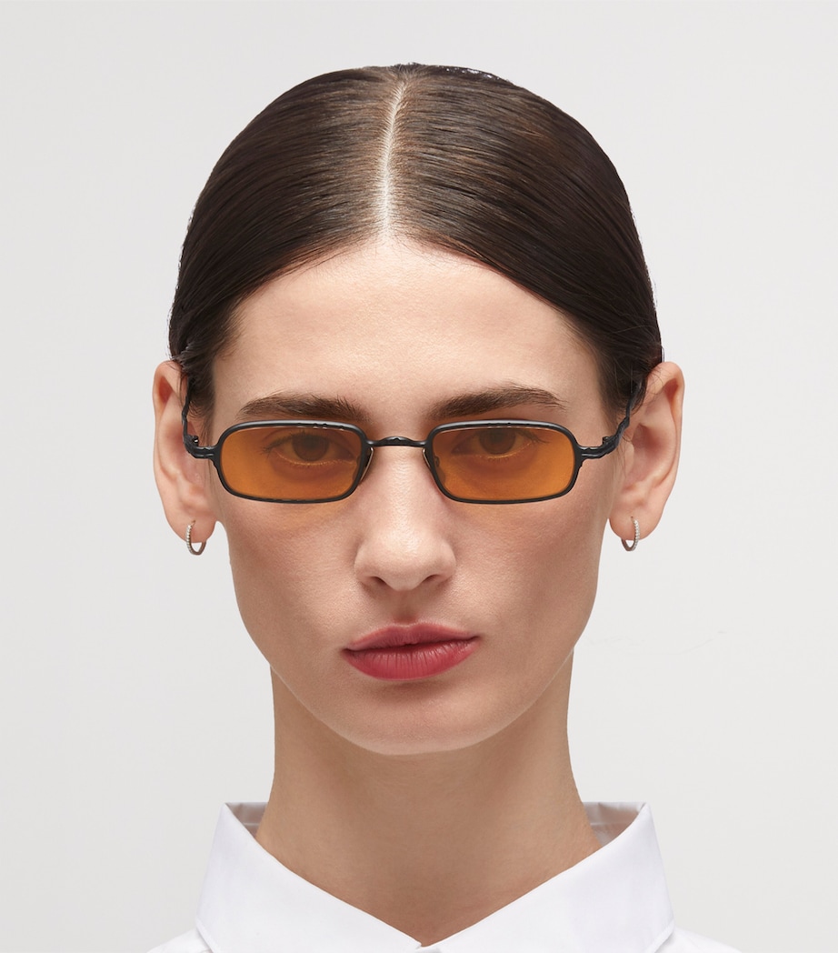Kuboraum Metal Mask Z18 Sunglasses Yellow Image 2