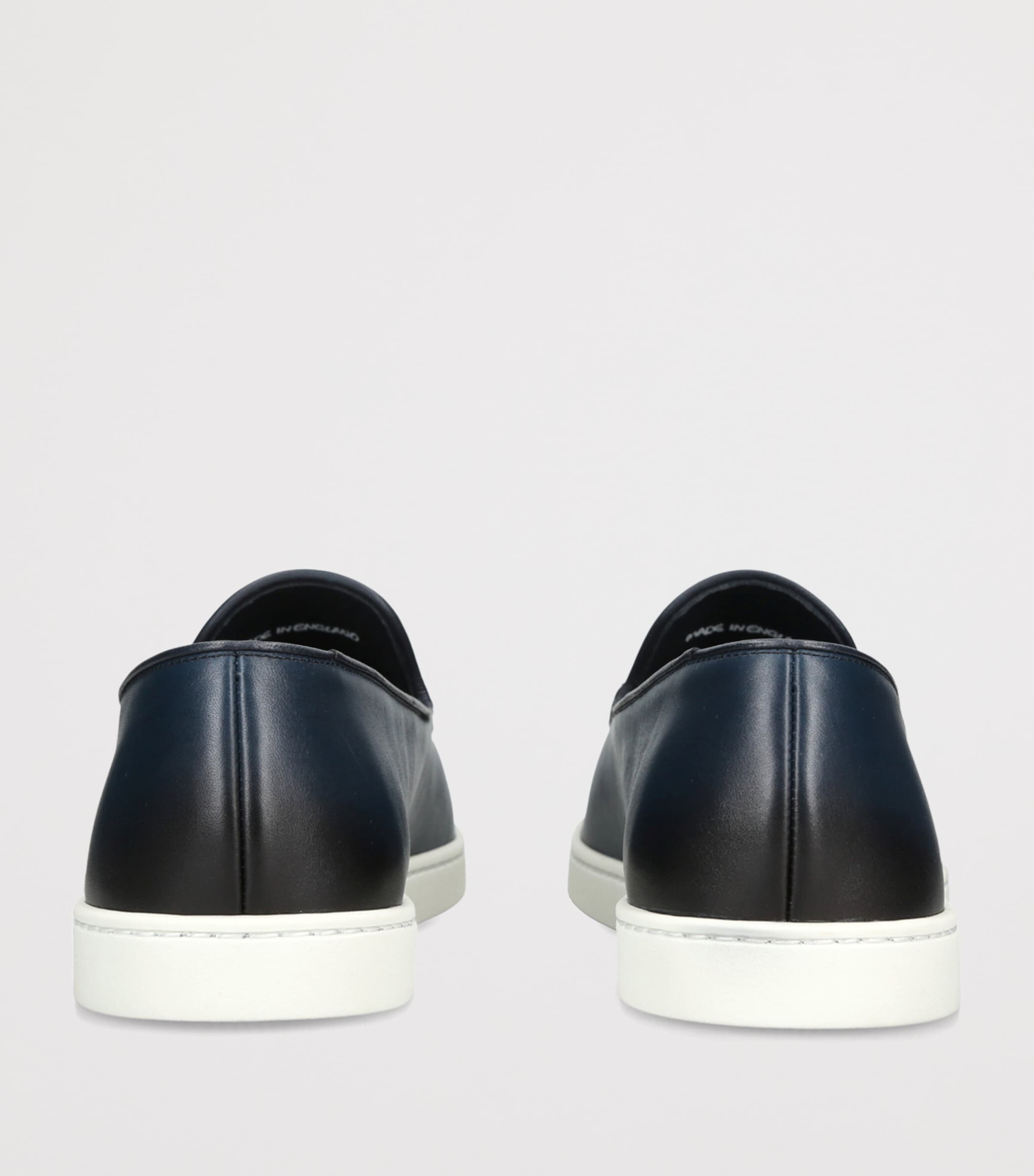 Church's Leather Peebles Slip-On Sneakers Navy Image 4