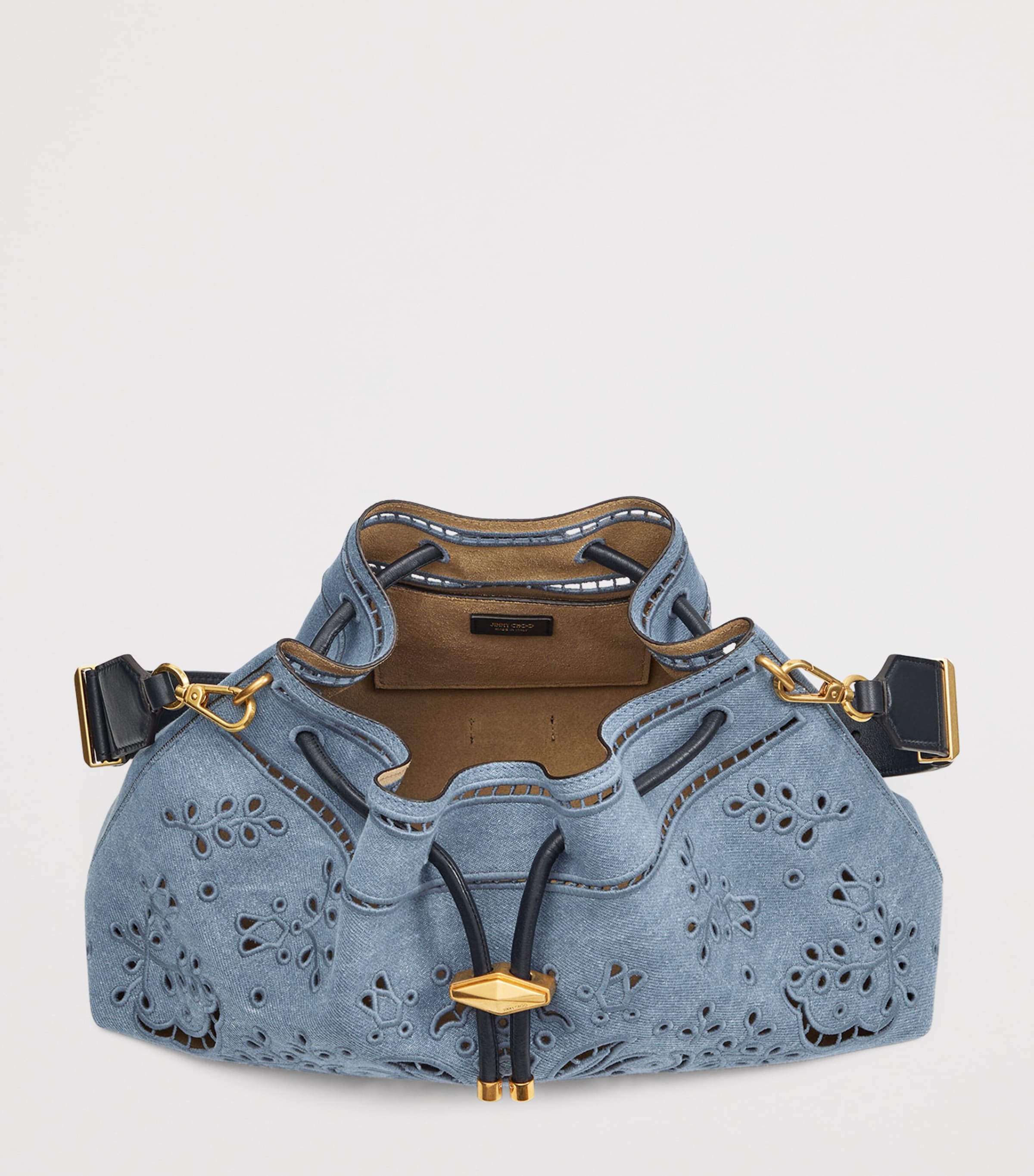 【JIMMY CHOO】Quinby Embroidery Denim ハット★関税送料込み 5a9d5de83682a6dbba444048b3e912