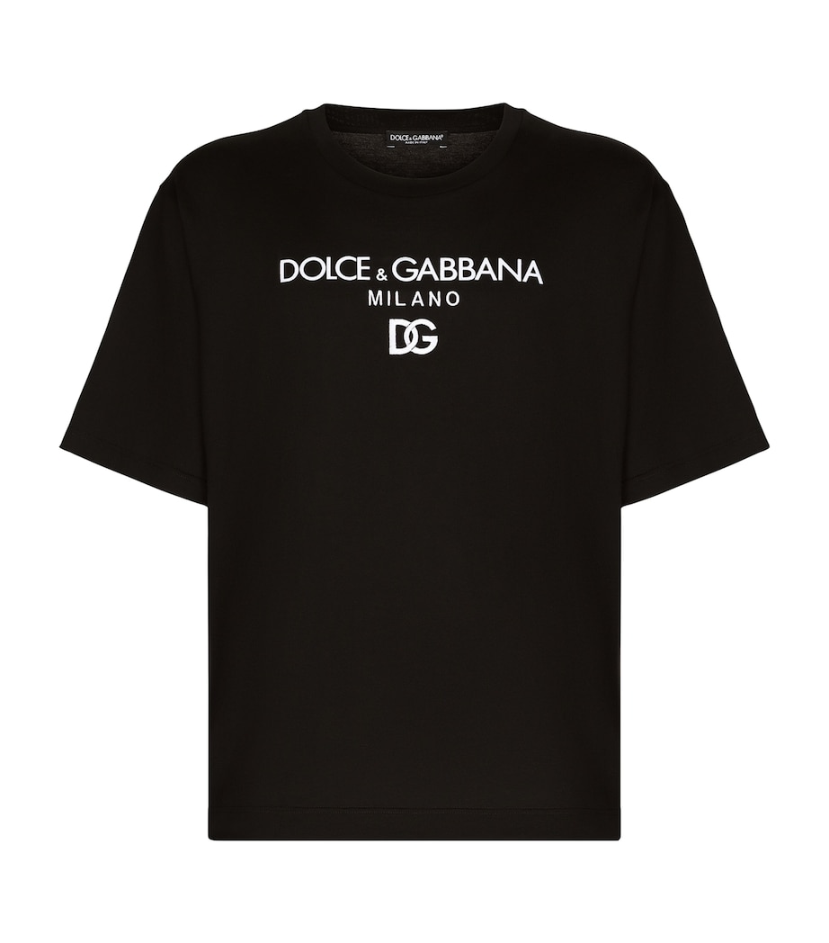 Logo T-Shirt N0000-BLACK Image 1