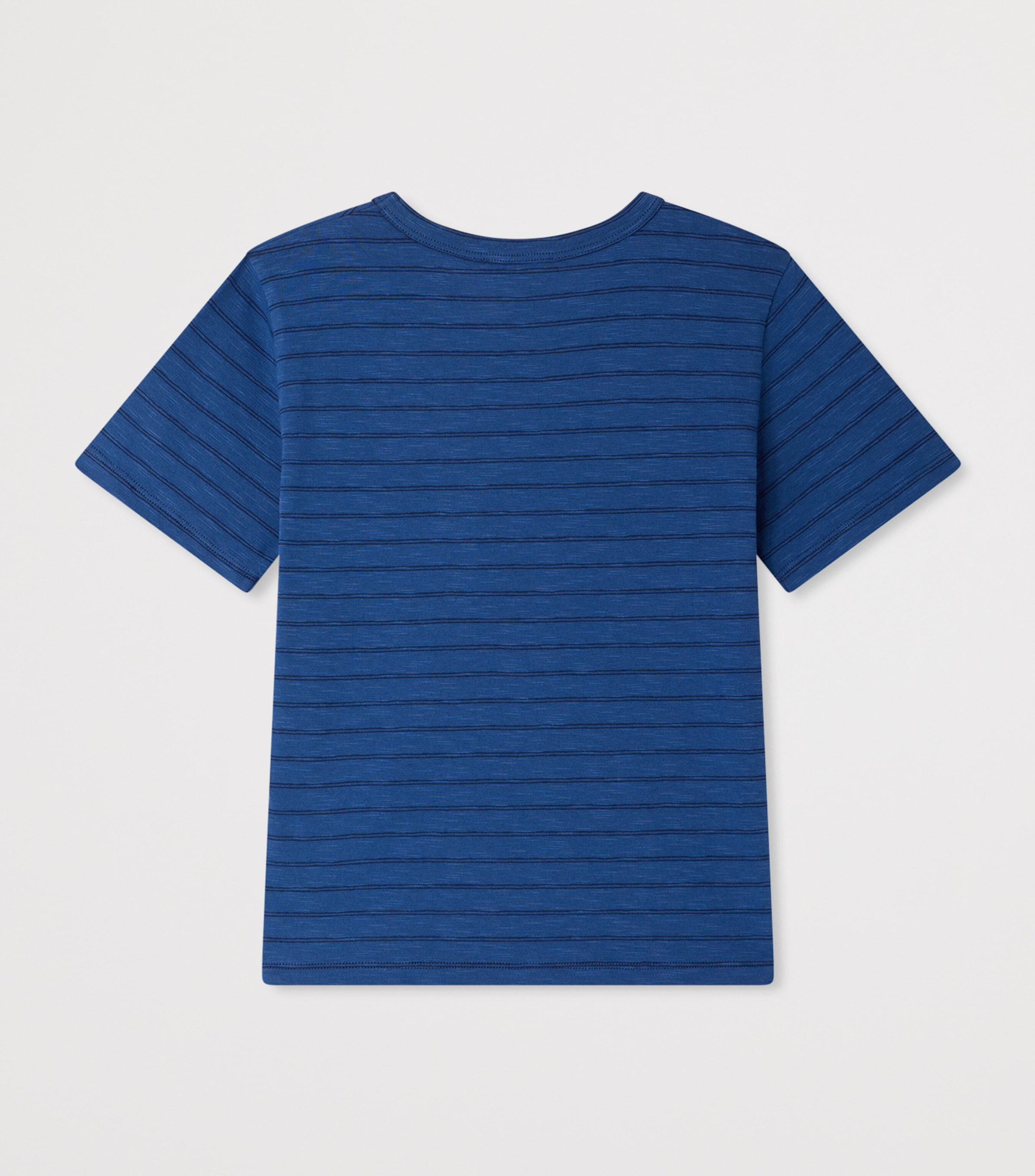Bonpoint Stripe Elrador T-Shirt (10-14 Years) Bleu Intense Image 2