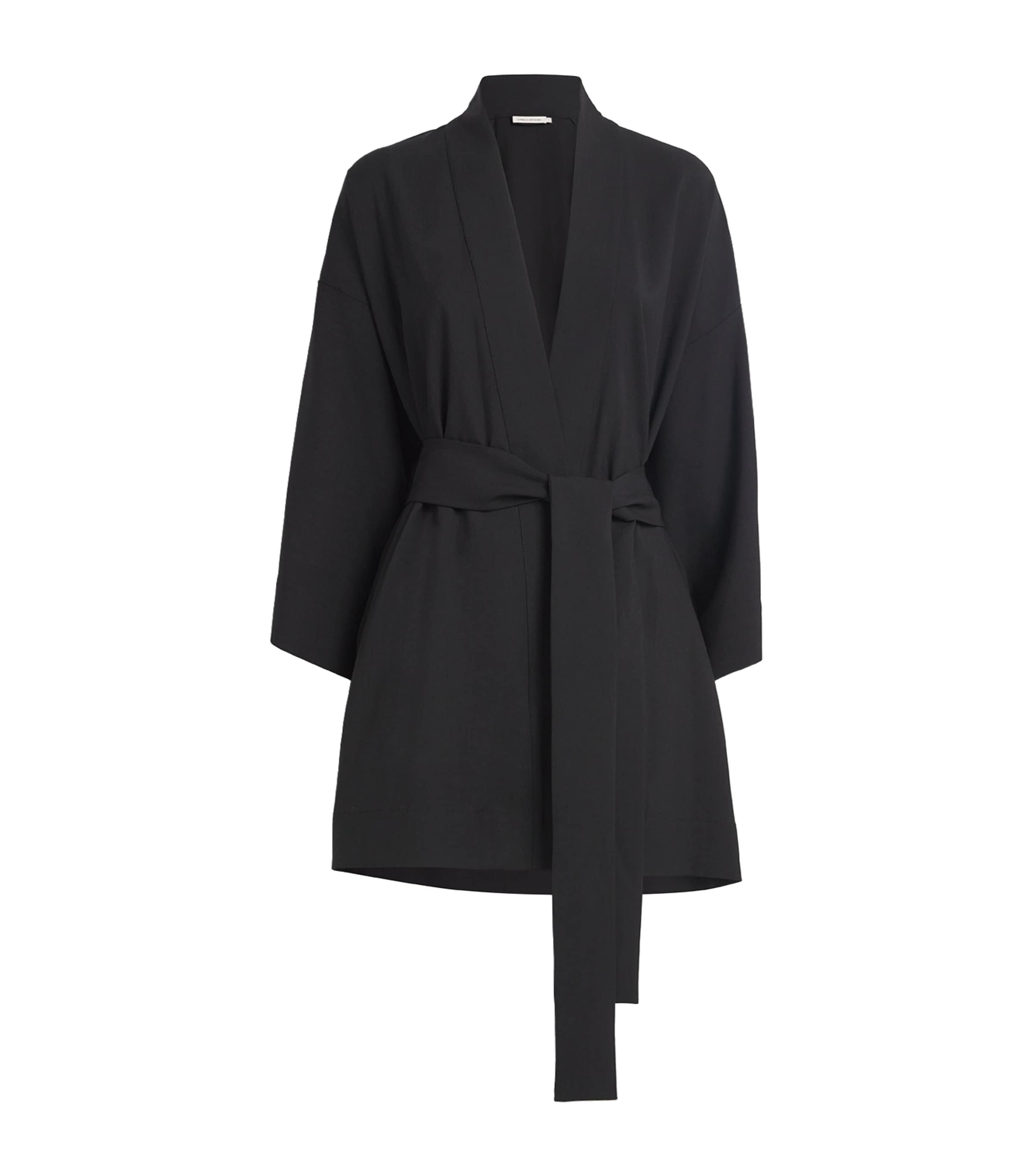 Camilla And Marc Lincoln Robe Dress In Black
