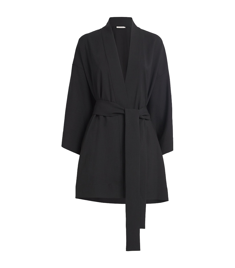 Lincoln Robe Dress BLACK Image 1
