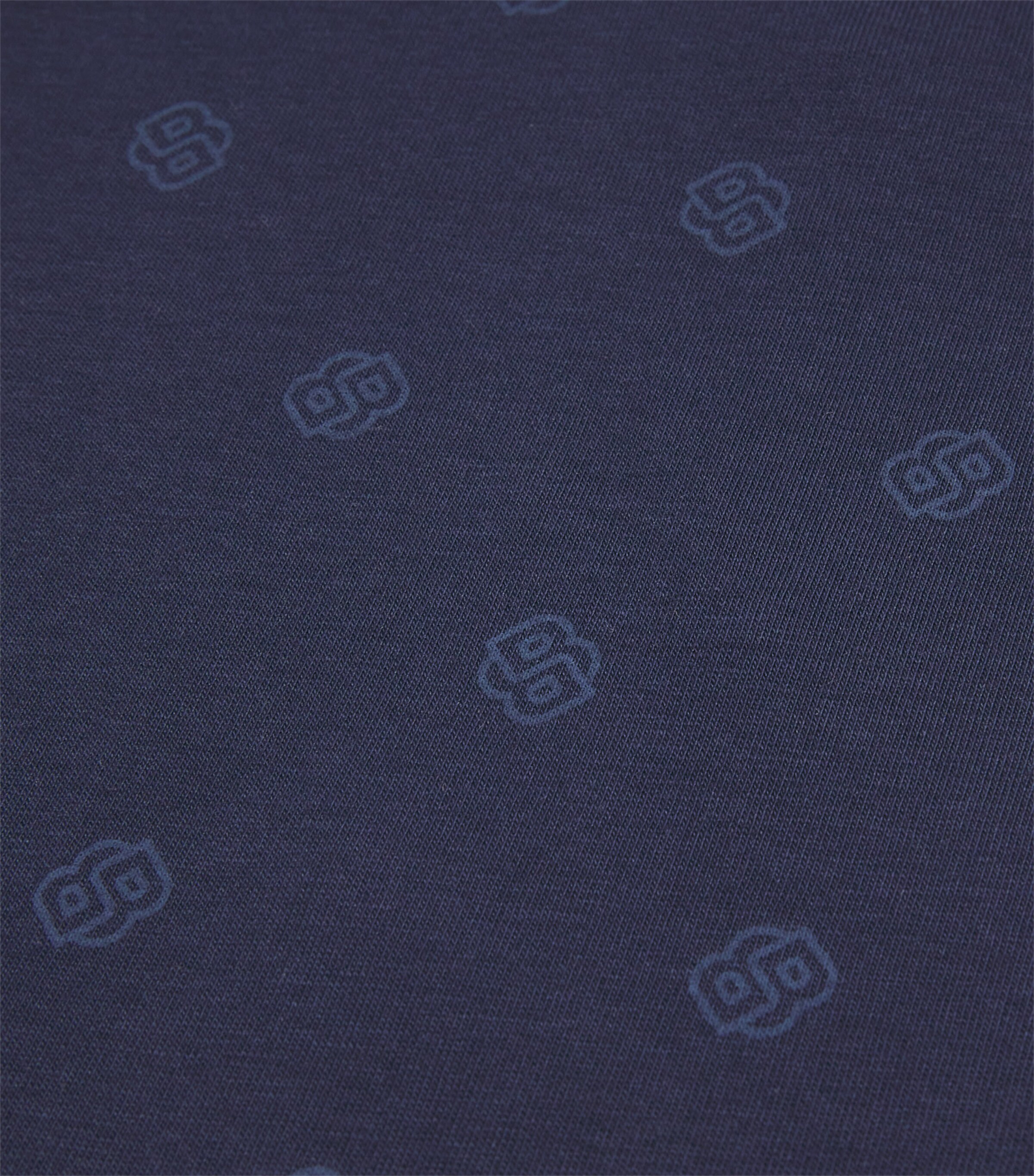 BOSS Kidswear Cotton Logo Print T-Shirt (3-18 Months) Navy Image 4