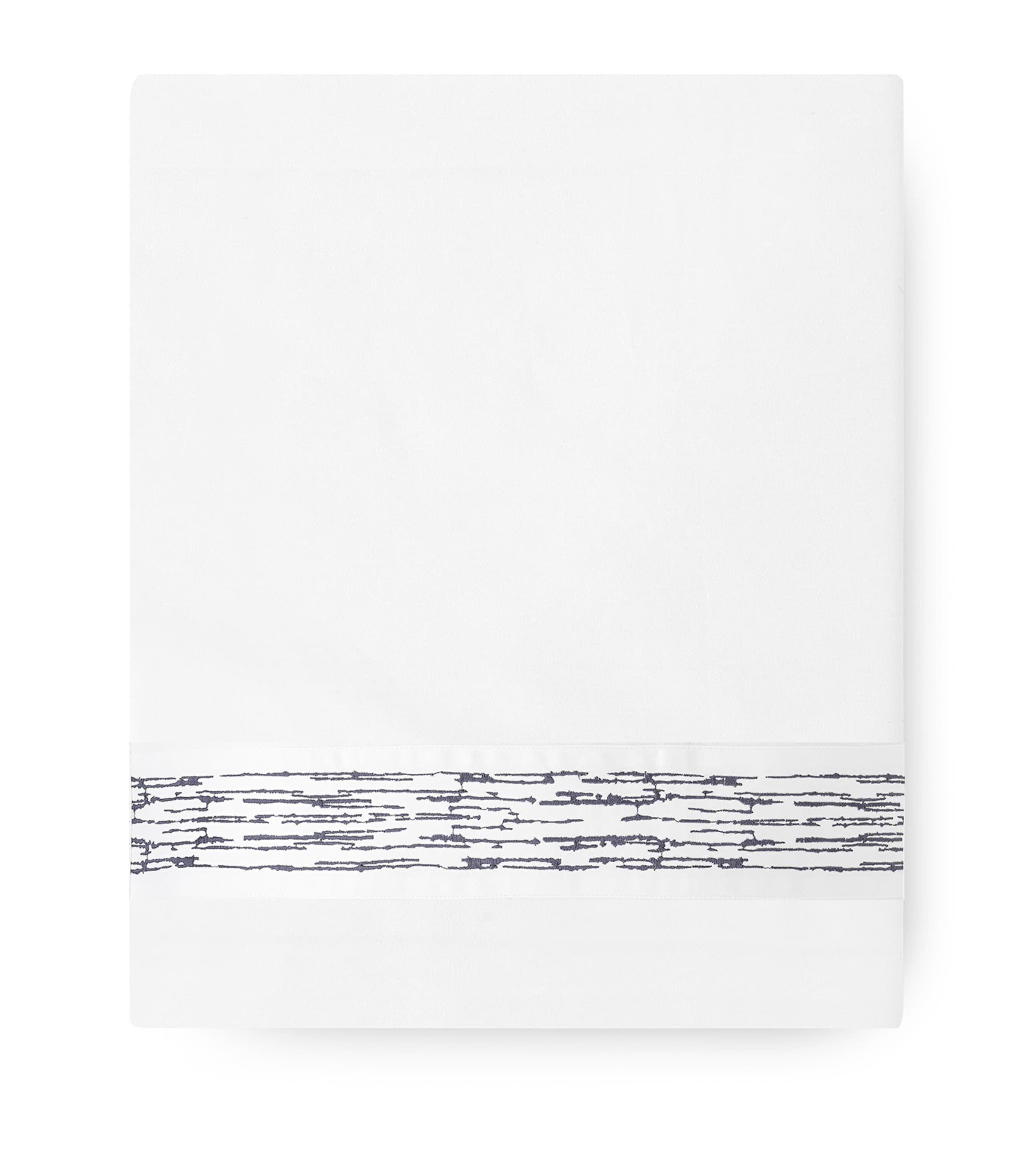 Amalia Egyptian Cotton Alentejo Super King Flat Sheet (300cm x 265cm) | Bedding | Bed Linens & Sets | Flat Sheets | Designers | Amalia