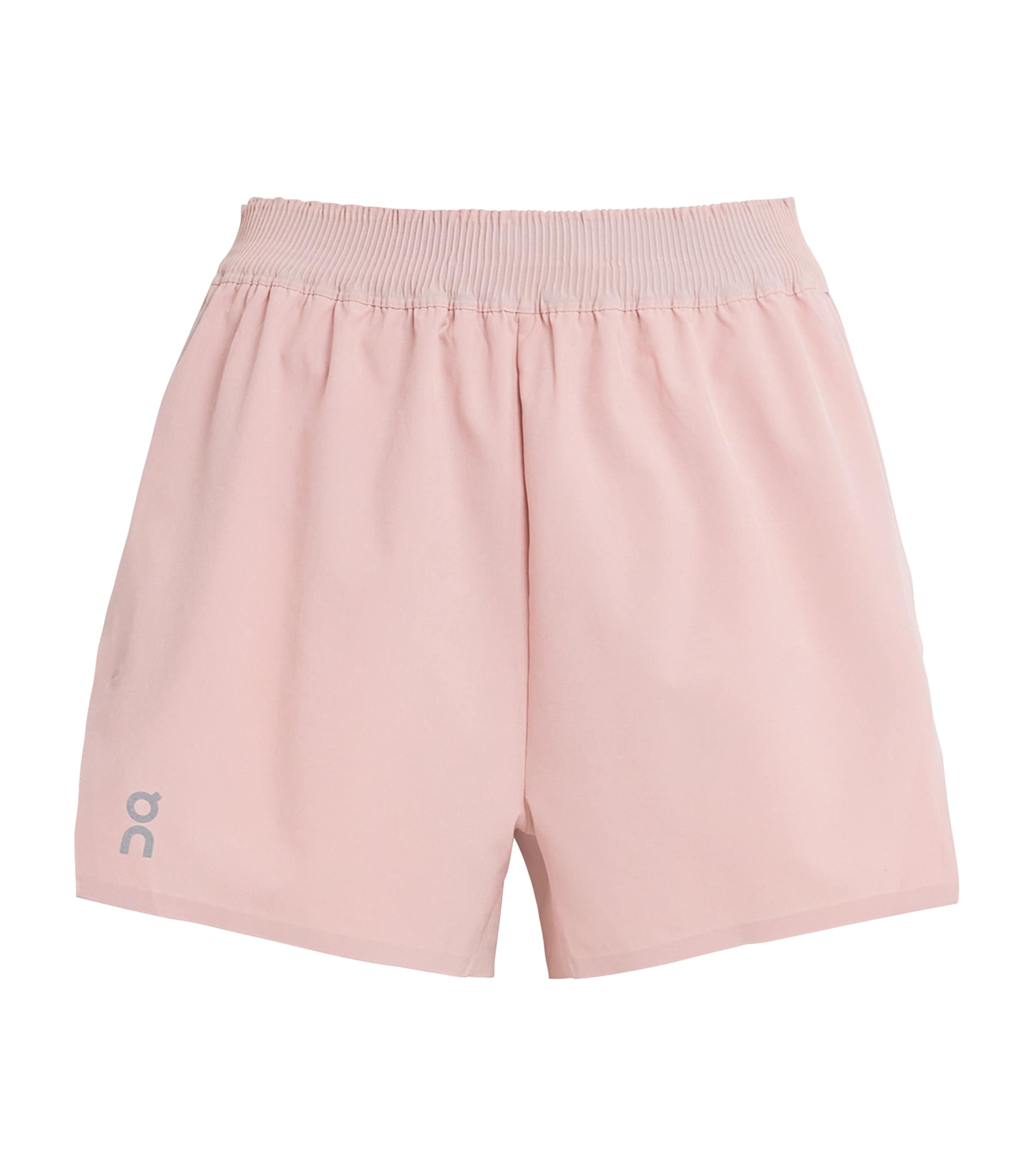 On Running Train Shorts In Purple