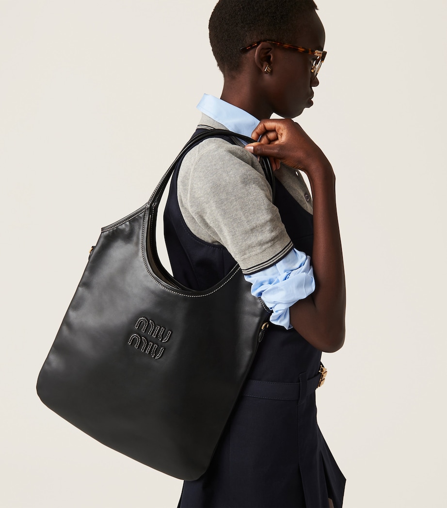 Leather Ivy Tote Bag F0002 Image 2