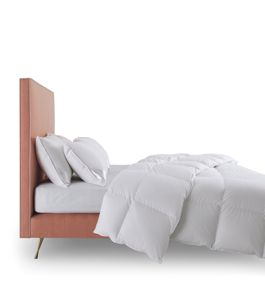 King Siberian Goose Down Duvet (10 Tog) WHITE Image 1