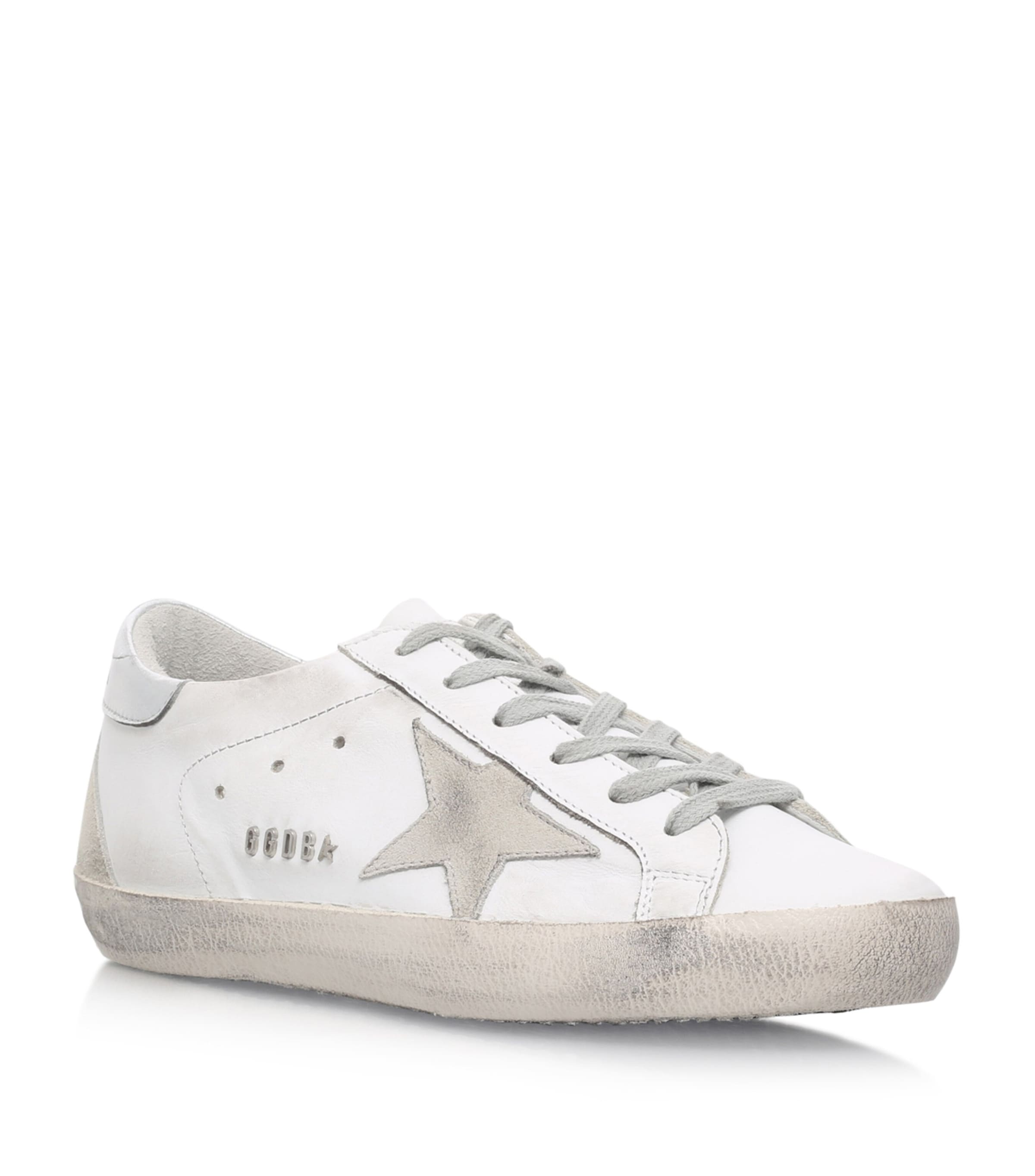 Golden Goose Superstar Sneakers In White