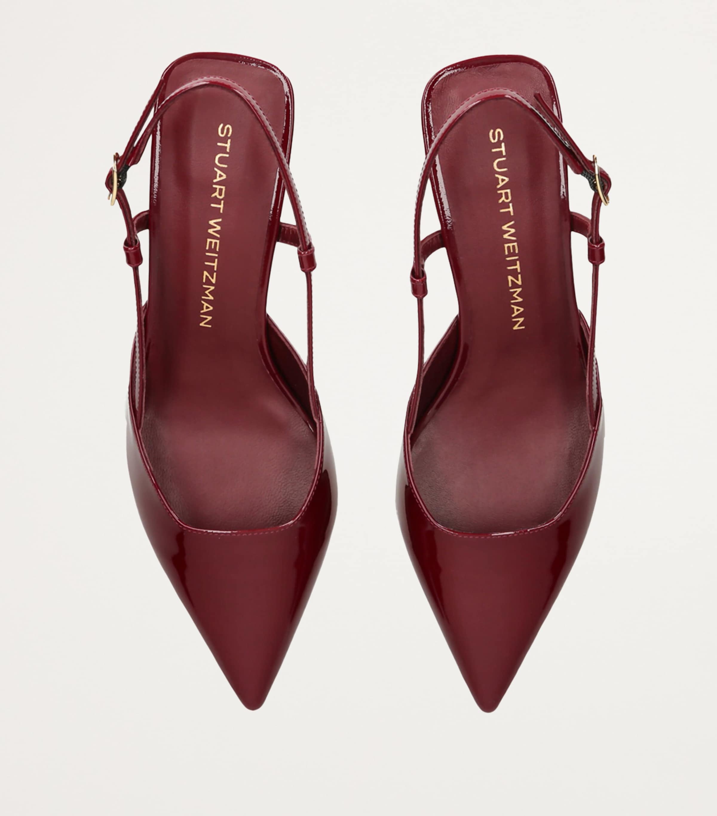 Stuart Weitzman Leather Vinnie Slingback Pumps 50 Harrods UK