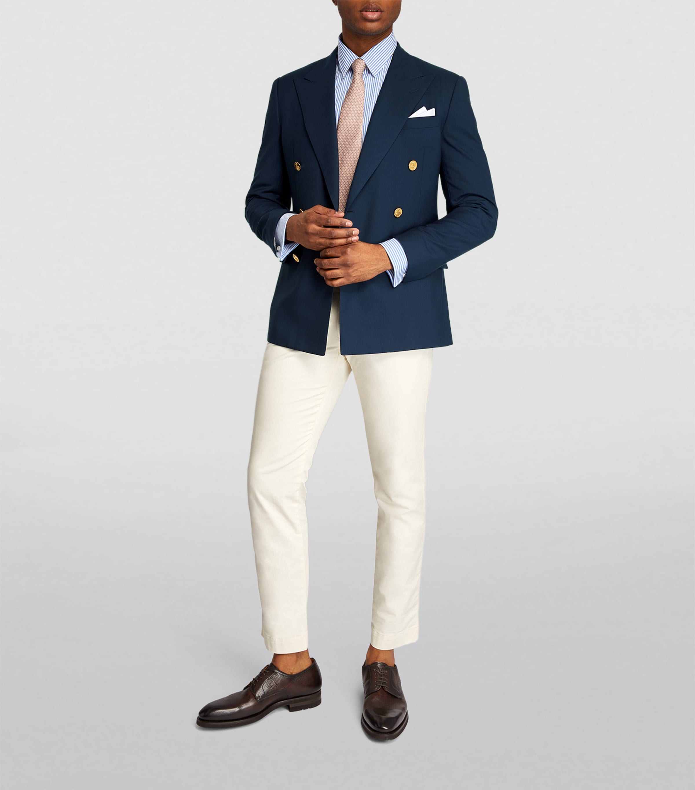 Double-Breasted Suit Jacket CLASSIC NAVY Image 2