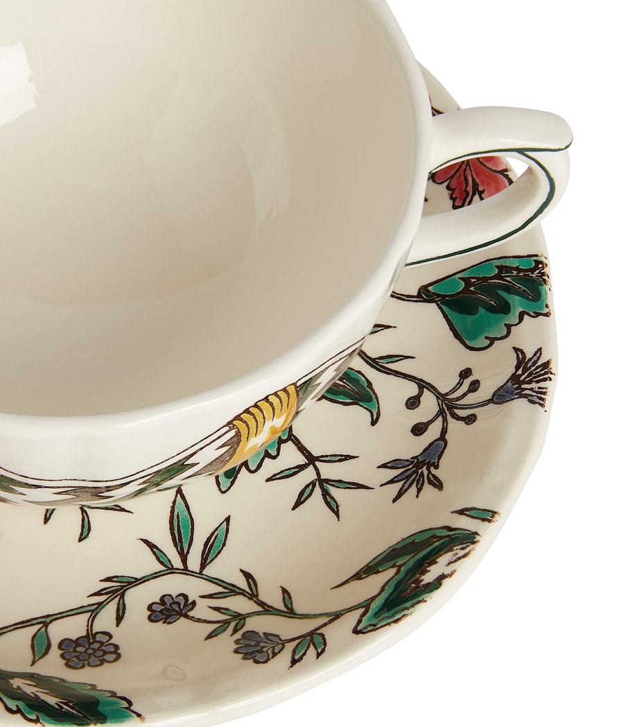 Dominoté Breakfast Cup & Saucer Set MULTI Image 3