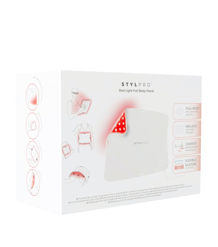 STYLPRO STYLPRO Red Light Full Body Panel White Image 8