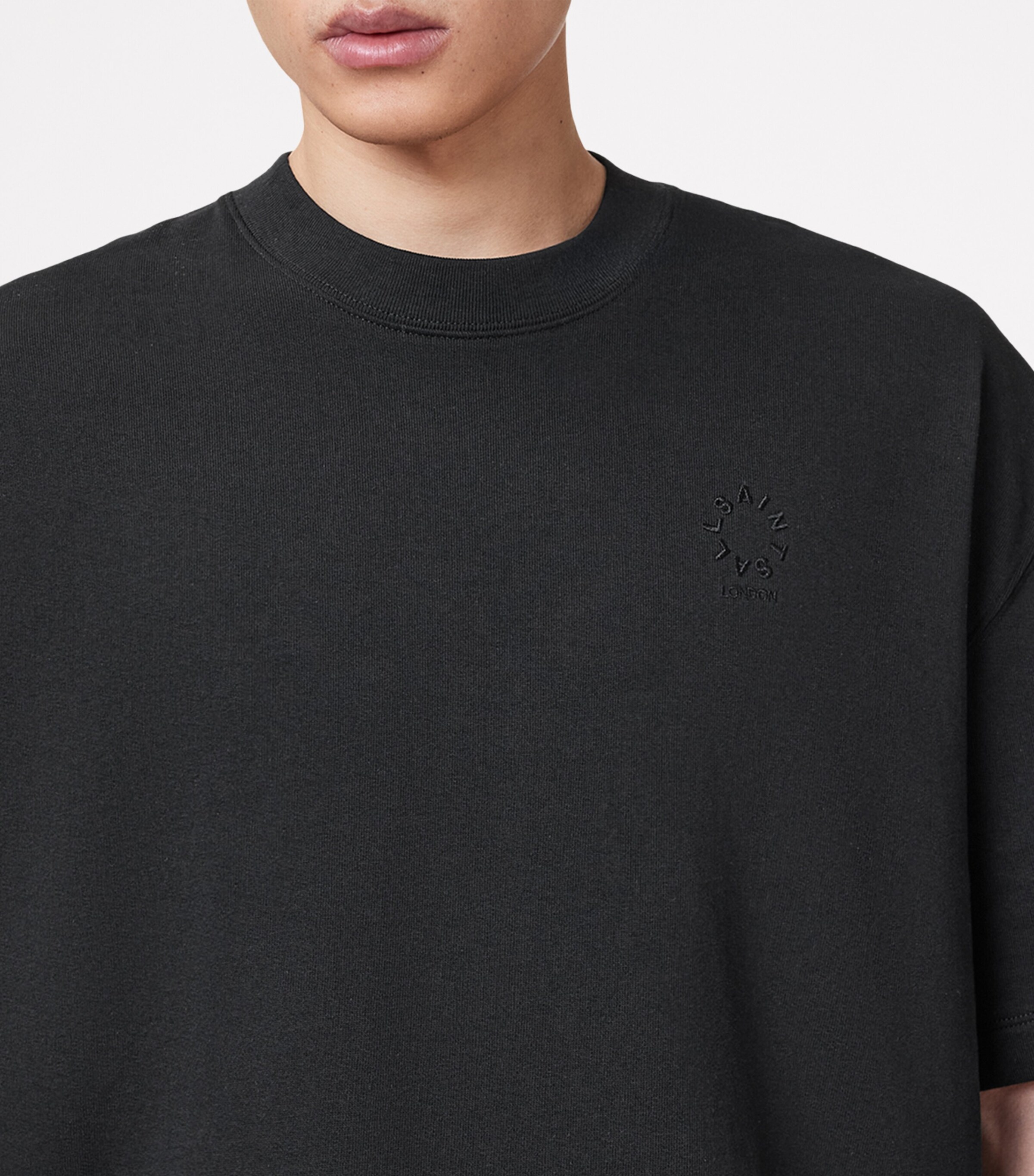 Organic Cotton Haven T-Shirt JET BLACK Image 7