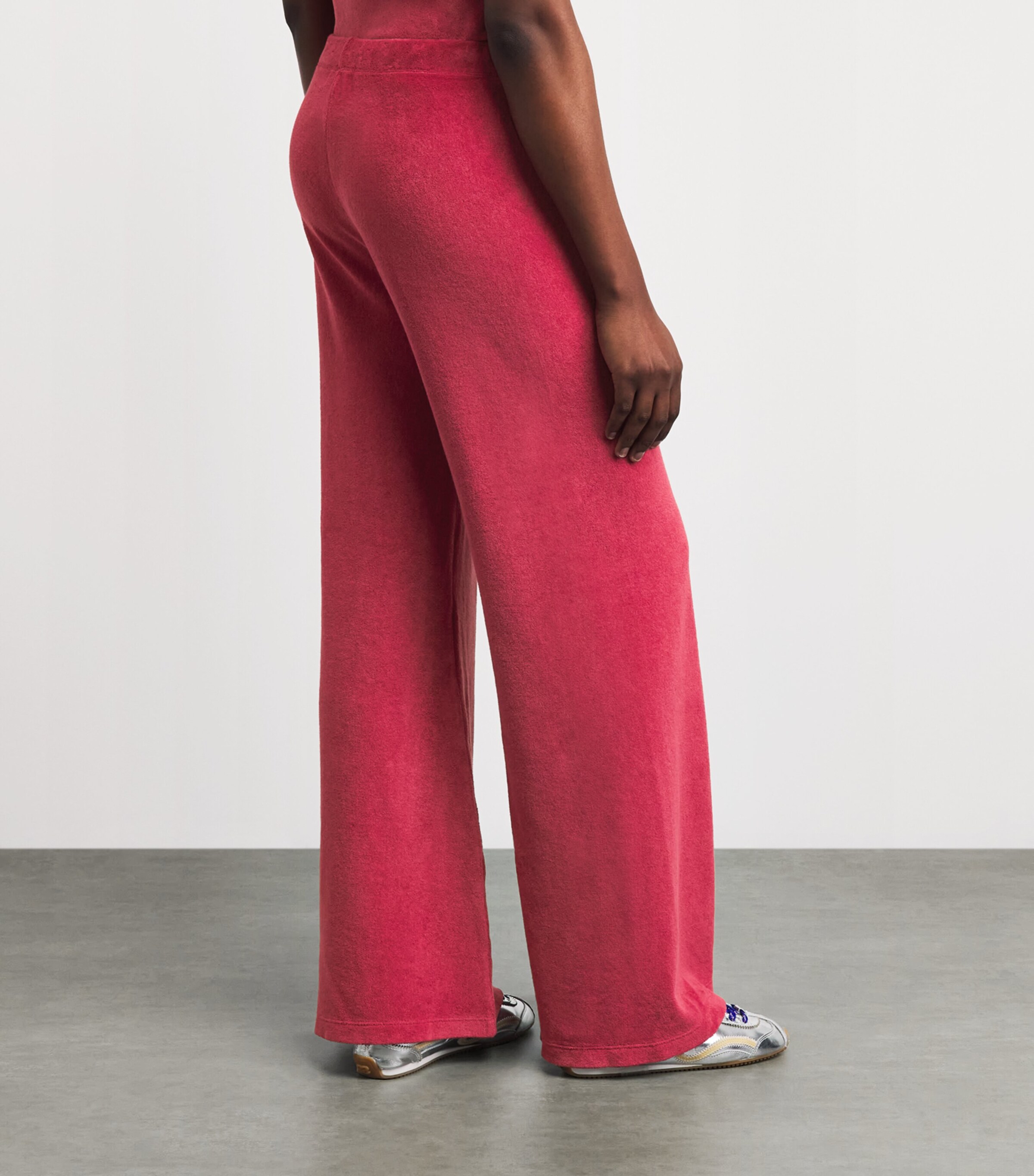 Suzie Kondi Womens Cotton-Blend Zephyra Sweatpants Framboise Image 5