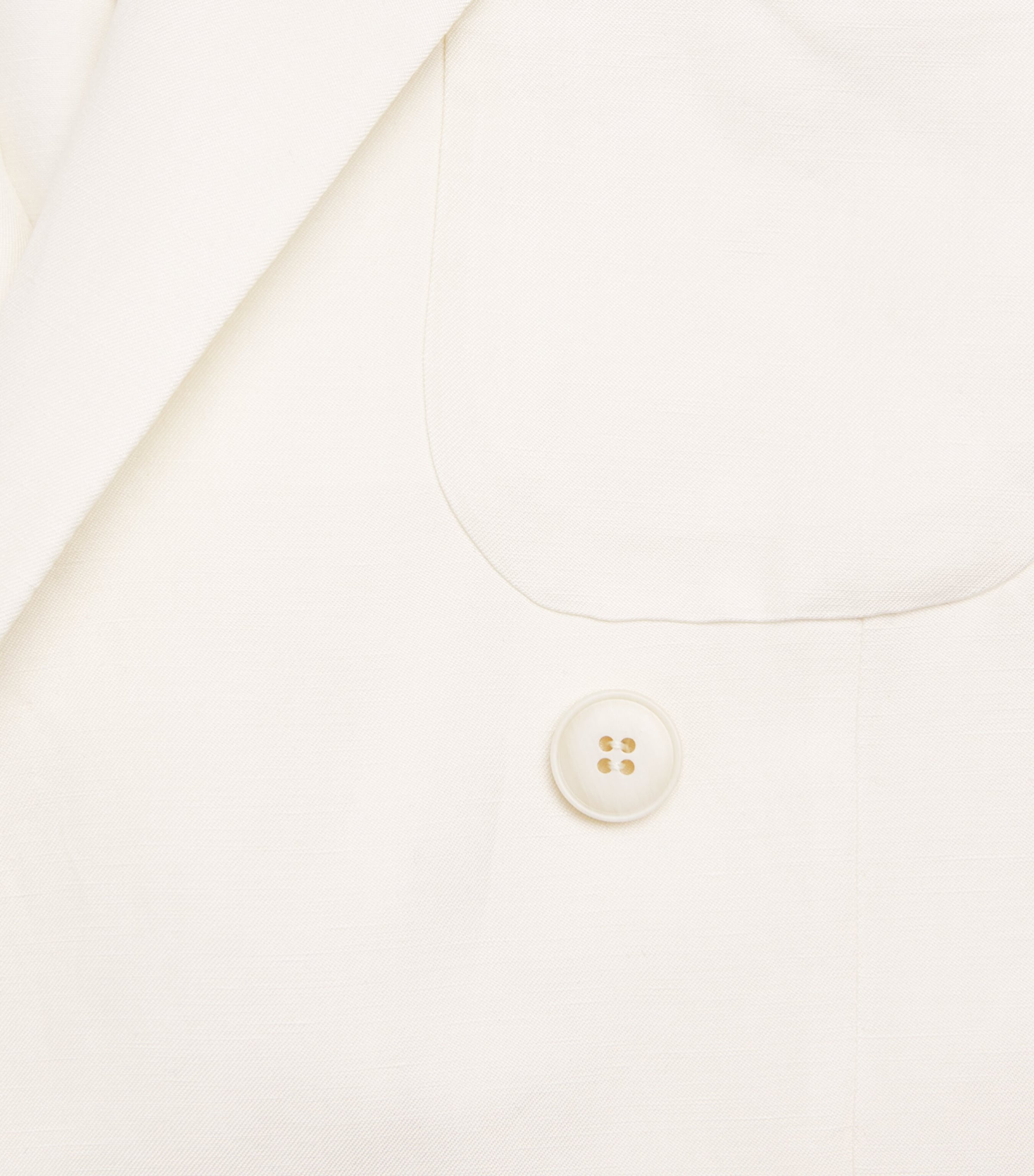 Canali Mens Linen-Silk Double-Breasted Blazer Image 6