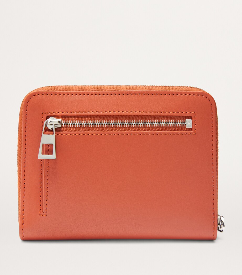 LOEWE Leather Knot Zip-Around Wallet Maple/papercraft Image 3