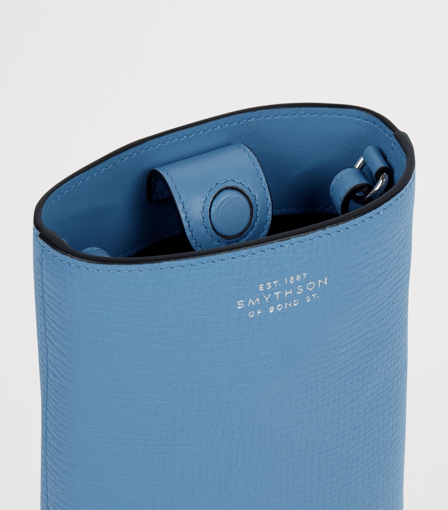 Leather Day pouch NILE BLUE Image 5