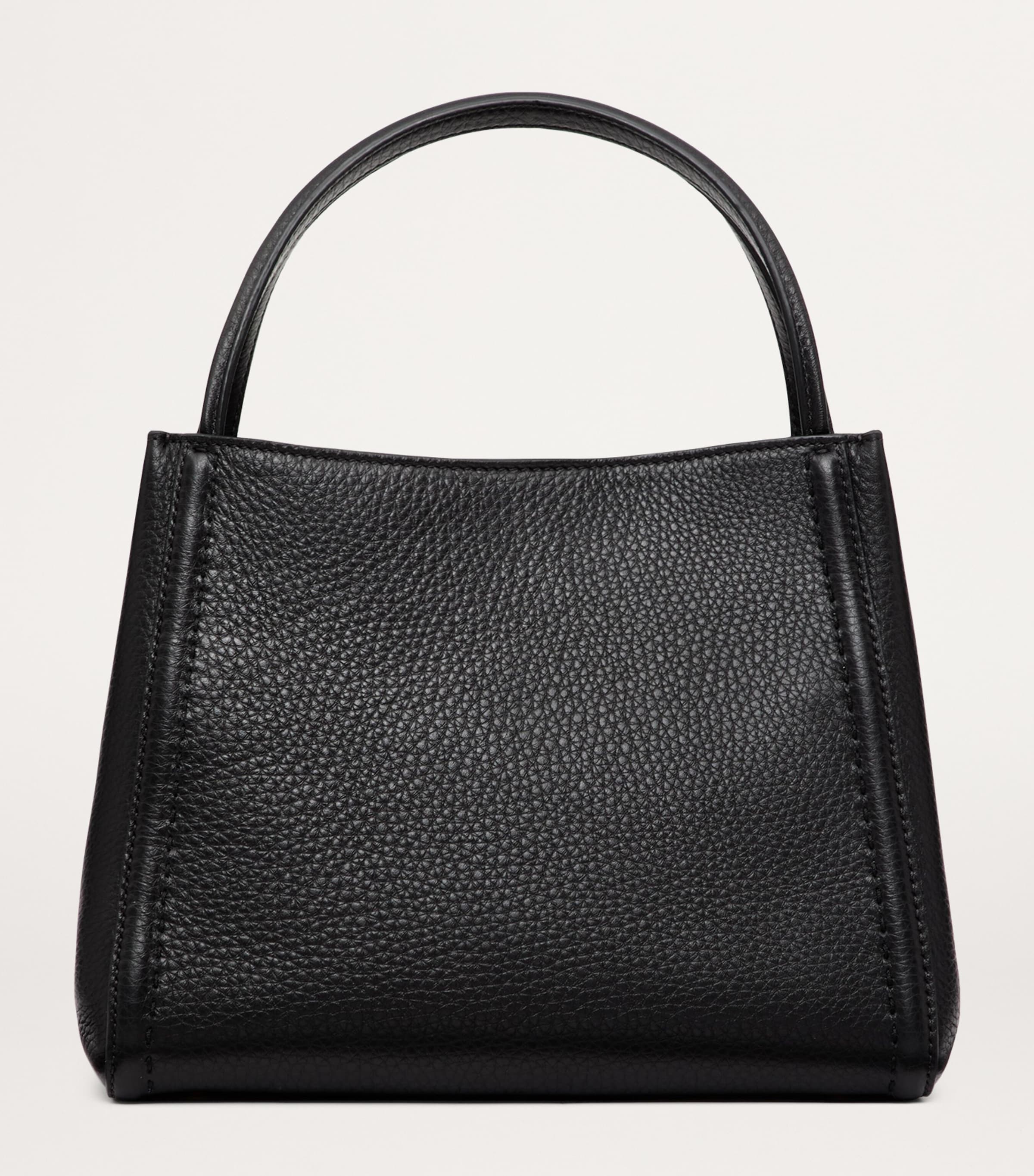 Medium Leather Alltime Top-Handle Bag 0NO Image 5