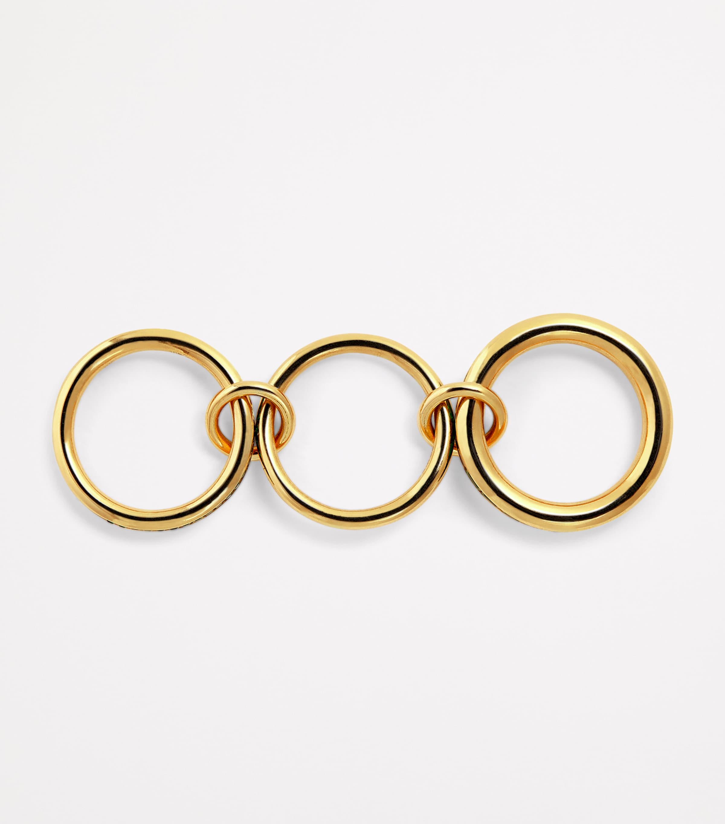 Spinelli Kilcollin Yellow Gold and Emerald Mina Ring Yellow Gold Image 3