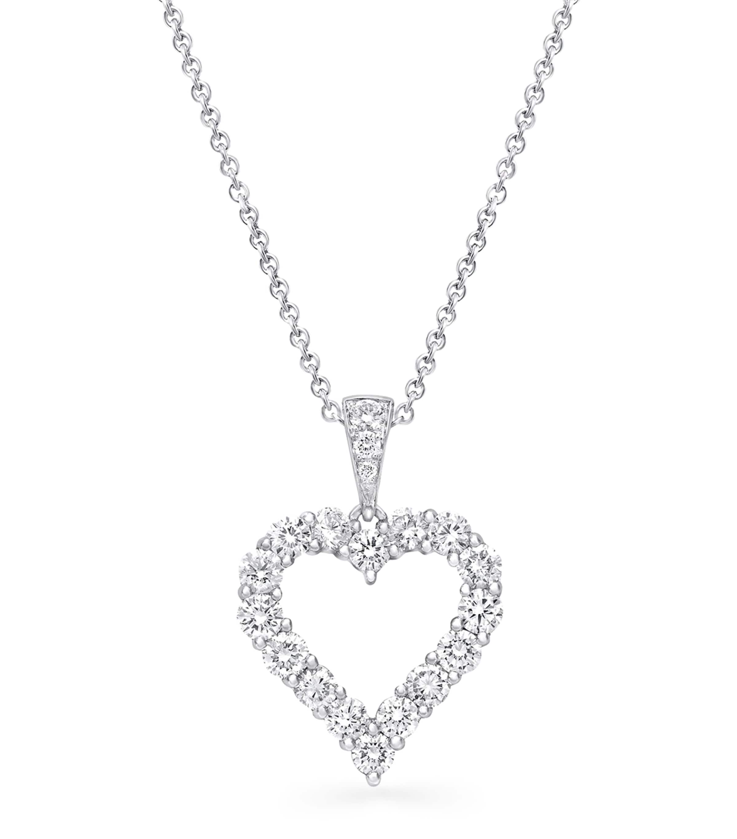 White Gold and Diamond Classic Graff Necklace WHITE GOLD Image 1