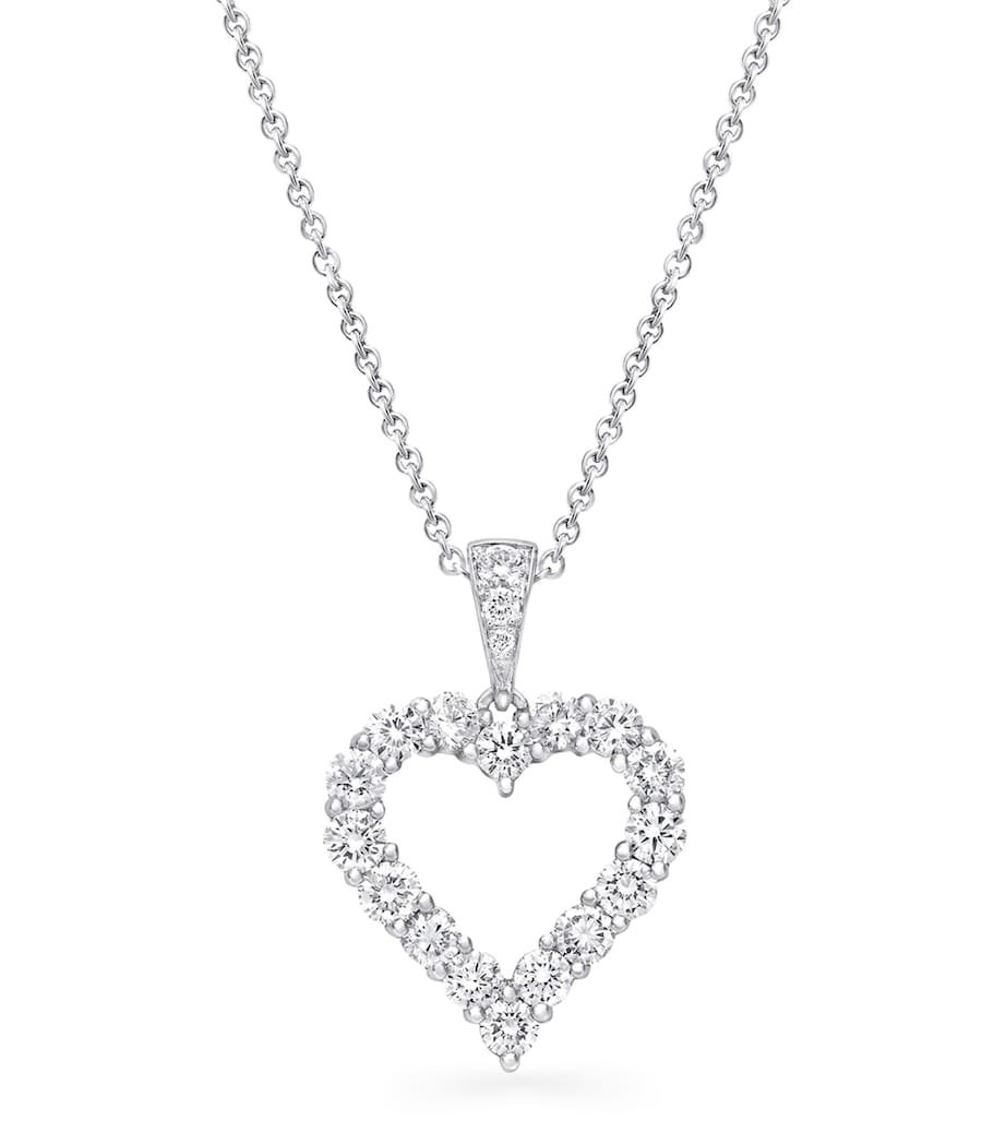 White Gold and Diamond Classic Graff Necklace WHITE GOLD Image 1